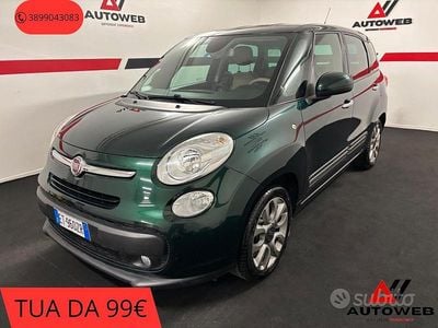 Usata Fiat 500L Living 120 CV (88 kW) 2014 Verde Monovolume
