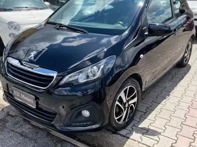 Usata Peugeot 108 Allure 72 CV (52 kW) 2022 Nero Utilitaria
