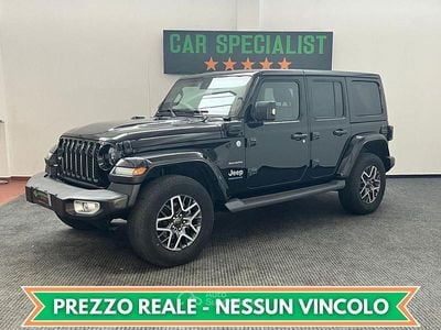 Usata Jeep Wrangler Sahara 272 CV (200 kW) 2023 Nero SUV