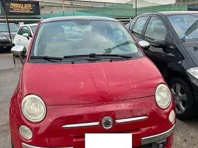 Usata Fiat 500 69 CV (50 kW) 2008 Rosso Berlina