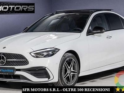 Usata Mercedes C300e AMG Line Premium Plus 313 CV (230 kW) 2024 Bianco Berlina
