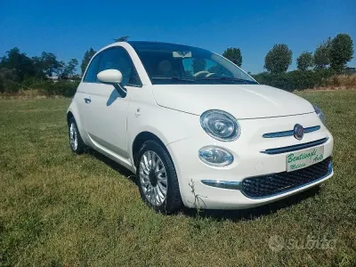 Usata Fiat 500 Lounge 69 CV (50 kW) 2019 Bianco Berlina