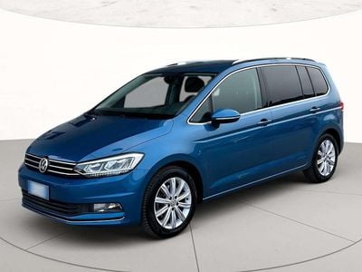 Usata VW Touran Executive 150 CV (110 kW) 2016 F9 blu caraibi metallizzato Monovolume