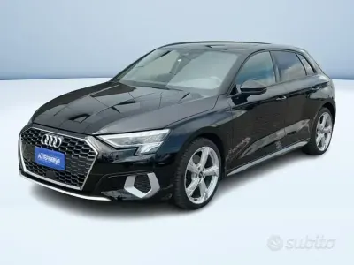 Usata Audi A3 Business 150 CV (110 kW) 2021 Nero Berlina