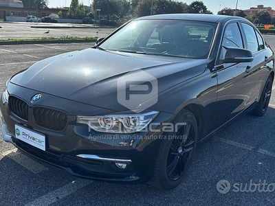 Usata BMW 316 Luxury Line 116 CV (85 kW) 2018 Nero Berlina