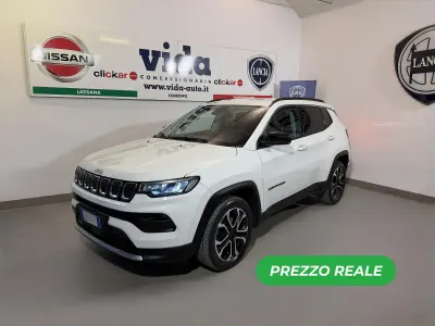 Begagnad Jeep Compass Limited 131 HK (96 kW) 2022 Vit SUV