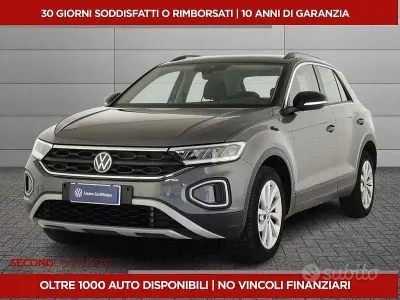 Usata VW T-Roc Style 116 CV (85 kW) 2025 Grigio SUV