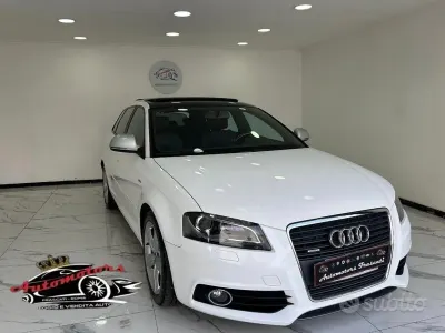 Usata Audi A3 Ambiente 105 CV (77 kW) 2009 Bianco Utilitaria