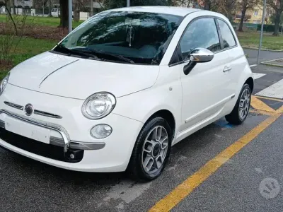 Usata Fiat 500 Pop 75 CV (55 kW) 2008 Bianco Berlina