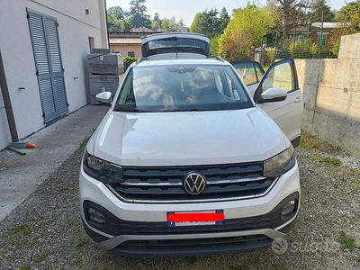 Usata VW T-Cross 95 CV (69 kW) 2023 Bianco SUV