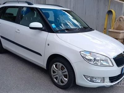 Usata Skoda Fabia Ambition 86 CV (63 kW) 2013 Bianco Station wagon