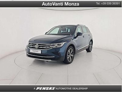 Usata VW Tiguan Elegance 150 CV (110 kW) 2021 Verde SUV