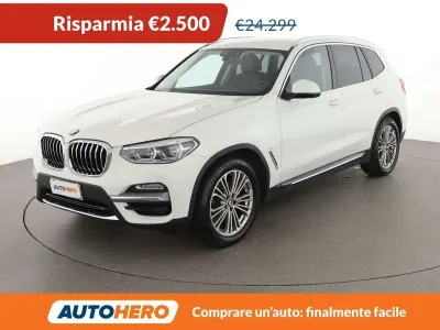Usata BMW X3 Luxury Line 190 CV (139 kW) 2019 Bianco SUV