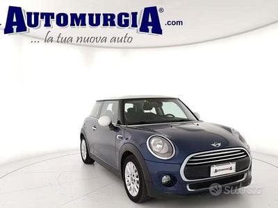 Usata Mini Cooper D 116 CV (85 kW) 2014 Blu Utilitaria