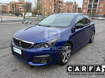Usata Peugeot 308 GT-line 131 CV (96 kW) 2020 Blu Berlina