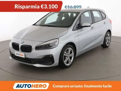 Usata BMW 218 Active Tourer Advantage 140 CV (102 kW) 2020 Grigio Monovolume