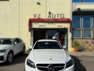 Usata Mercedes C220 170 CV (125 kW) 2016 Bianco Berlina