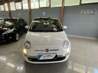 Usata Fiat 500 Lounge 69 CV (50 kW) 2009 Bianco Cabrio