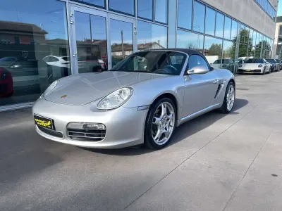 Usata Porsche Boxster 280 CV (205 kW) 2006 Argento Cabrio
