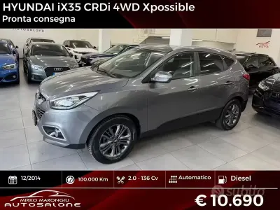 Usata Hyundai ix35 Xpossible 136 CV (100 kW) 2014 Grigio SUV