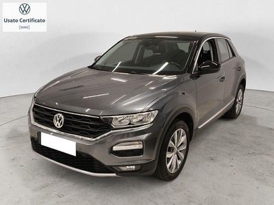 Usata VW T-Roc Style 116 CV (85 kW) 2019 Grigio SUV