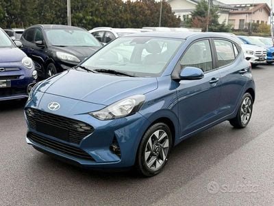 Nuova Hyundai i10 63 CV (46 kW) 2025 Blu/azzurro Utilitaria