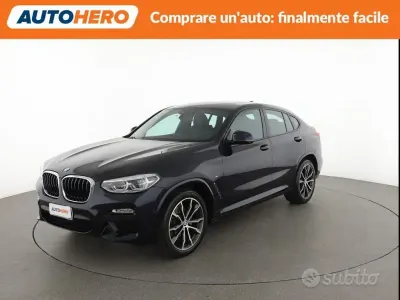 Usata BMW X4 M Sport 190 CV (139 kW) 2019 Bluazzurro SUV