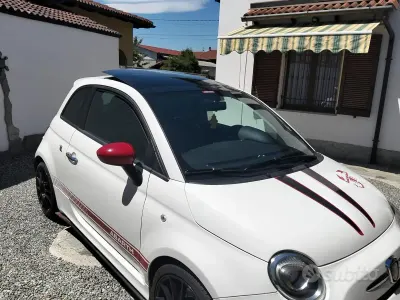 Usata Fiat 500 Abarth 135 CV (99 kW) 2010 Bianco Berlina