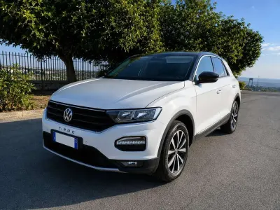 Usata VW T-Roc Advance 116 CV (85 kW) 2019 Bianco SUV