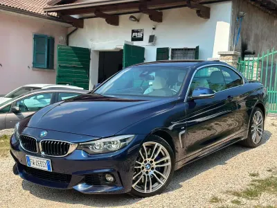 Usata BMW 440 M Sport 326 CV (239 kW) 2019 Blu Cabrio