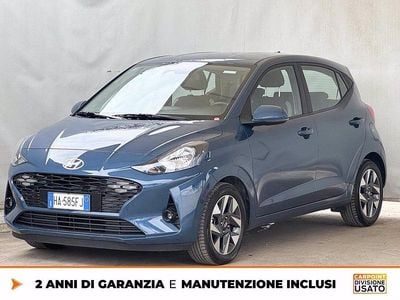 Usata Hyundai i10 63 CV (46 kW) 2025 Blu Utilitaria
