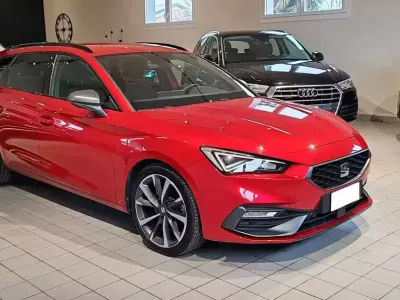 Usata Seat Leon FR 149 CV (109 kW) 2021 Rosso Station wagon