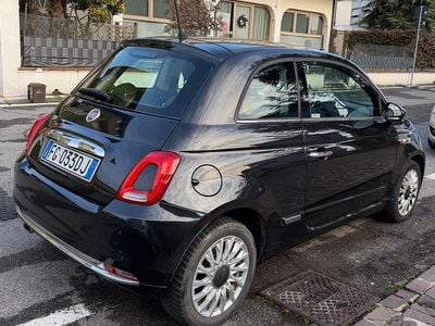 Usata Fiat 500 Lounge 95 CV (69 kW) 2016 Nero Coupé