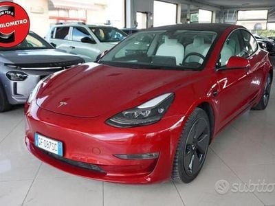 Usata Tesla Model 3 366 kW (498 CV) 2021 Rosso Berlina