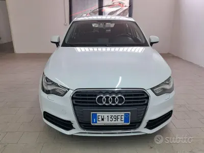 Begagnad Audi A1 90 HK (66 kW) 2014 Vit Halvkombi