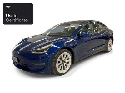 Usata Tesla Model 3 Long Range AWD 324 kW (441 CV) 2020 Deep blue metallic Berlina