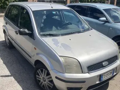 Usata Ford Fusion Zetec 101 CV (74 kW) 2002 Grigio Utilitaria