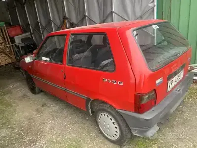Käytetty Fiat Uno 45 HP (33 kW) 1992 Punainen Viistoperä