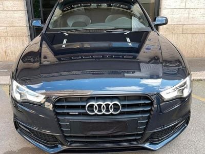 Usata Audi A5 S-Line 190 CV (139 kW) 2016 Blu Coupé