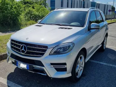 Usata Mercedes ML250 Premium 204 CV (150 kW) 2014 Argento SUV