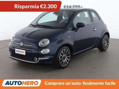 Usata Fiat 500 Dolcevita 71 CV (52 kW) 2021 Blu/azzurro Utilitaria