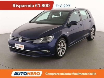 Occasion VW Golf VII Highline 131 ch (96 kW) 2019 Bleue Berline