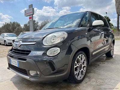 Usata Fiat 500L Trekking 105 CV (77 kW) 2015 Grigio Monovolume