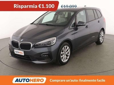 Usata BMW 218 Gran Tourer 150 CV (110 kW) 2019 Grigio Monovolume