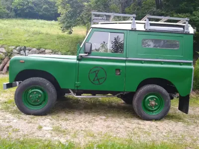Usata Land Rover 88 1970 Verde