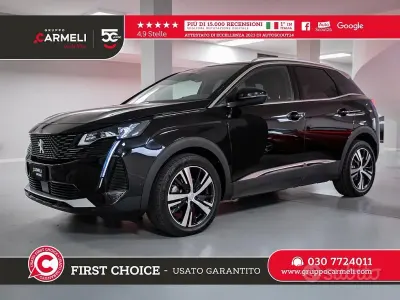 Usata Peugeot 3008 GT-line 131 CV (96 kW) 2022 Nero SUV