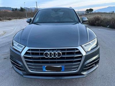 Usata Audi Q5 S-line plus 190 CV (139 kW) 2020 Blu/azzurro SUV