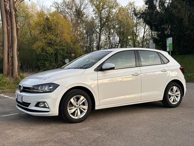 Käytetty VW Polo Highline 95 HP (69 kW) 2018 Valkoinen Viistoperä