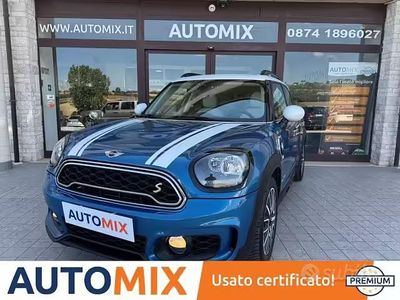Usata Mini Cooper S Countryman 136 CV (100 kW) 2018 Blu/azzurro SUV