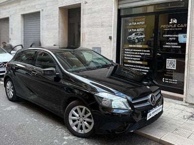 Usata Mercedes A180 Executive 109 CV (80 kW) 2014 Nero Berlina